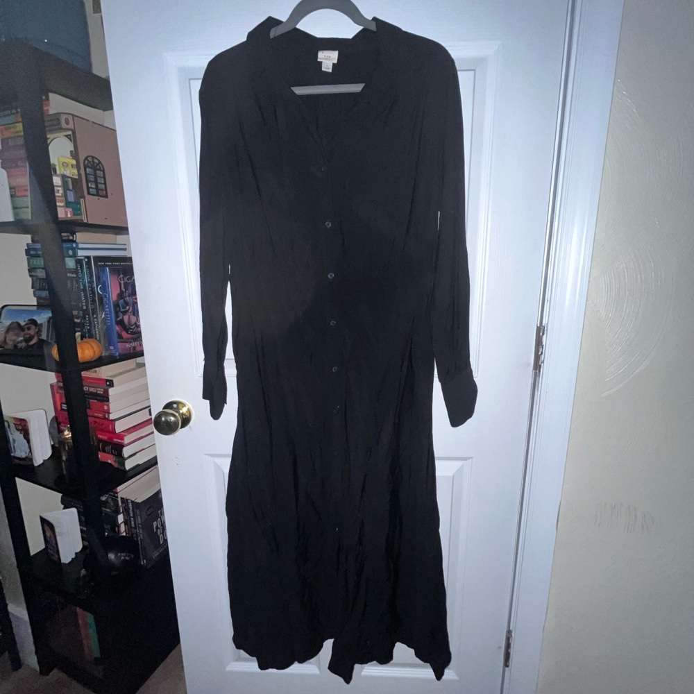a new day Black Long Sleeve Dress